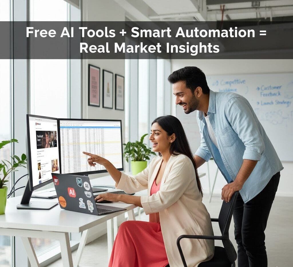zero budget market validation, startup idea testing tools, competitor sentiment analysis, consumer feedback aggregation, MVP launch strategy AI, cost-free business intelligence, product-market fit checklist, pre-launch customer survey