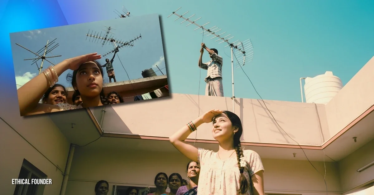 Ethical Founder AI Solutions, Who is Ethical AI Founder, Indian Founders 2026, Cable TV Antenna Installation - 1990s Technology Arrival, Grok Image Prompt, 90s Indian Image Prompts, 90s Image Prompt, Retro Image Generation Prompts, 