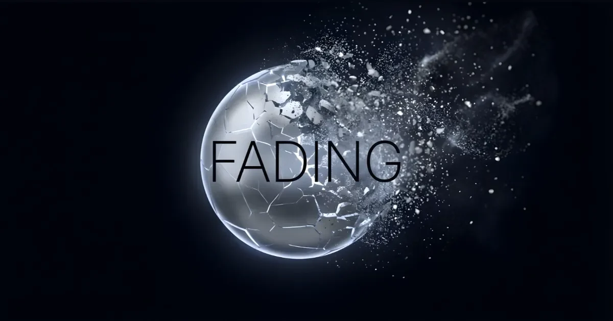 ChatGPT's Latest Update : titled FADING representing how traditional content writing and old tactics are becoming obsolete due to ChatGPT updates. 