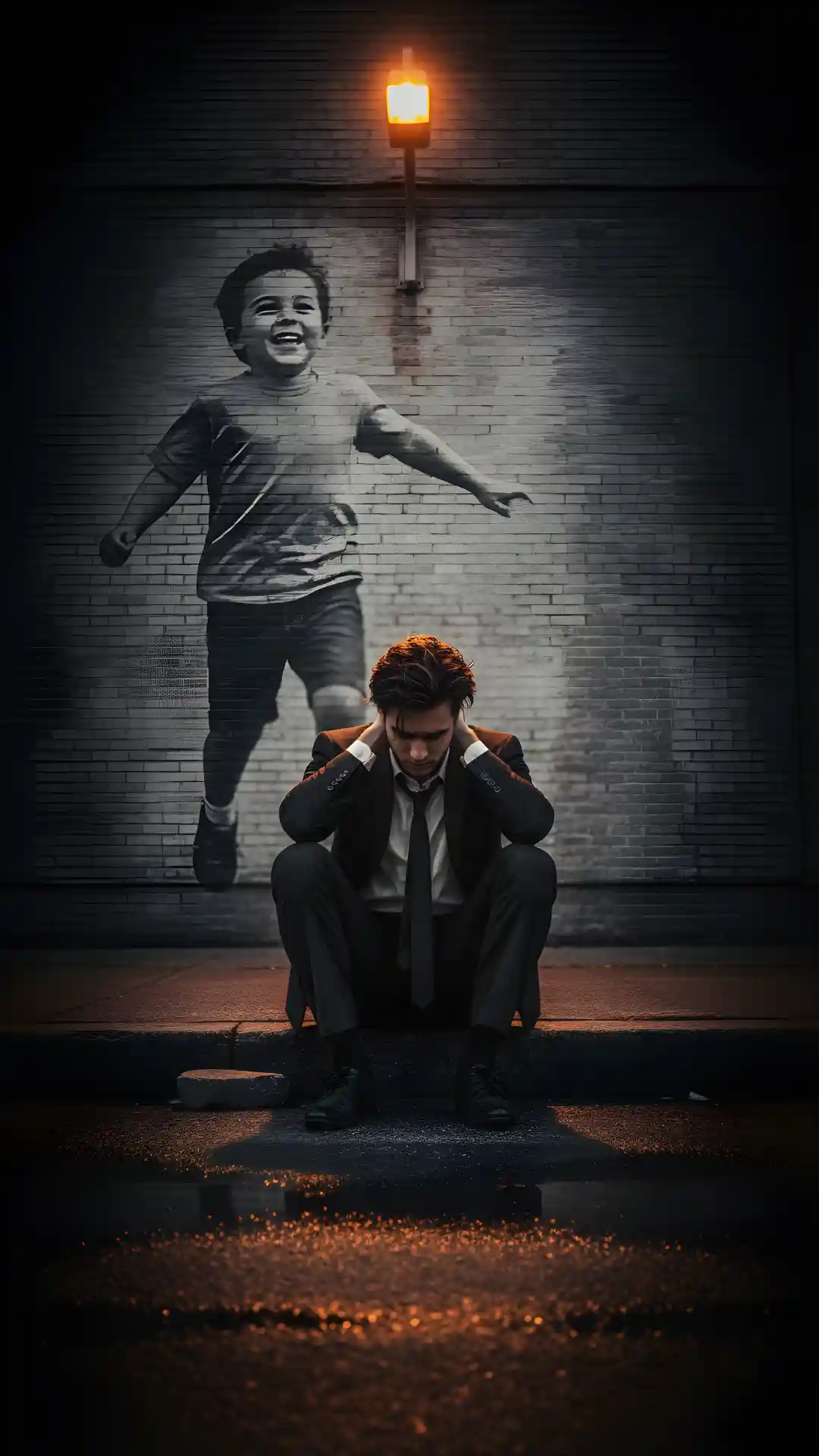 This professional Gemini Prompt creates striking Love Failure Boy Photos highlighting an urban background using our unique Cinematic Photo Prompt technique.