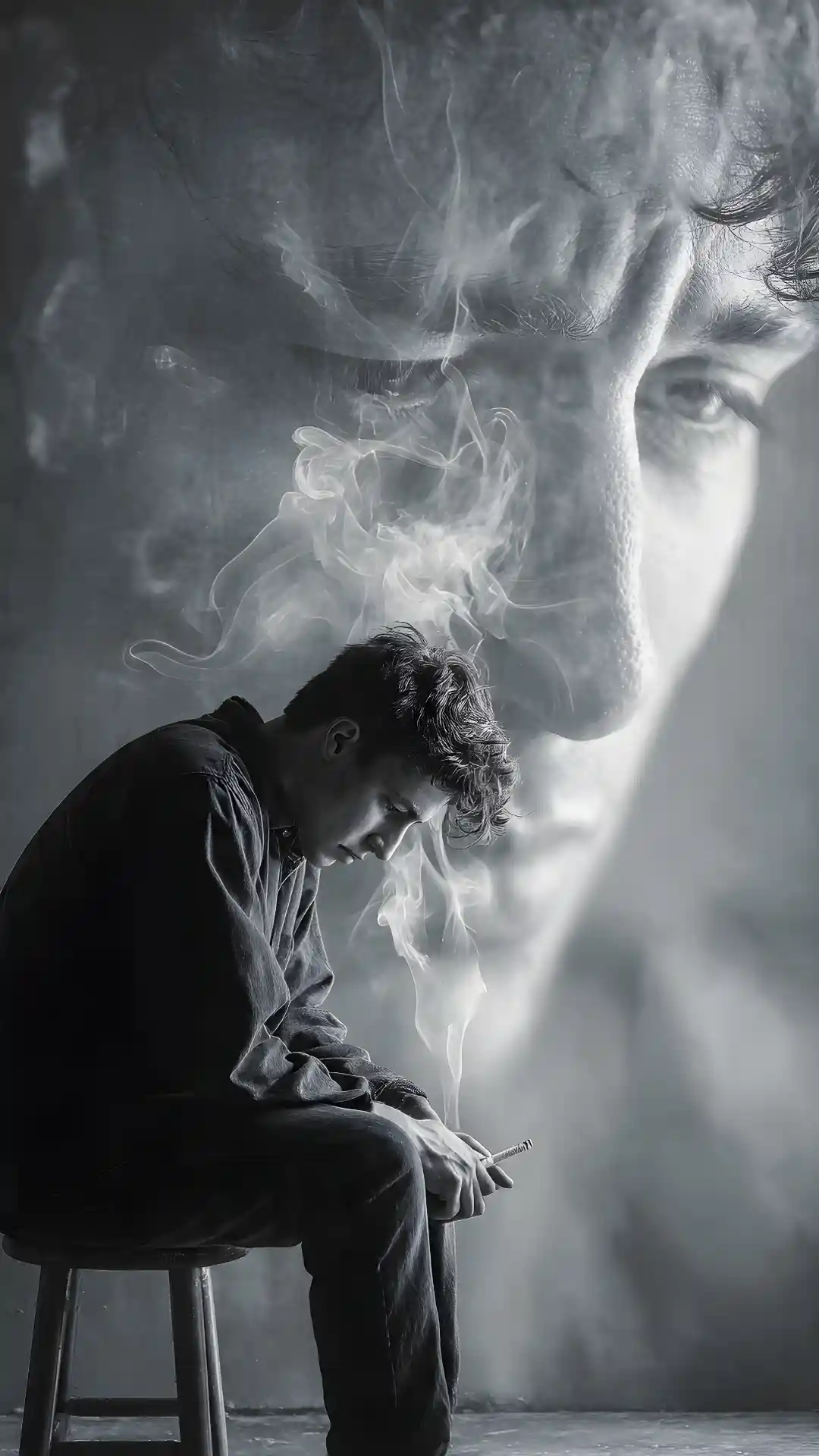 Our cinematic Gemini Prompt is the best Sad Boy Photo Prompt for capturing subtle sadness and intense detail, resulting in clear Sad Boy Pic HD.