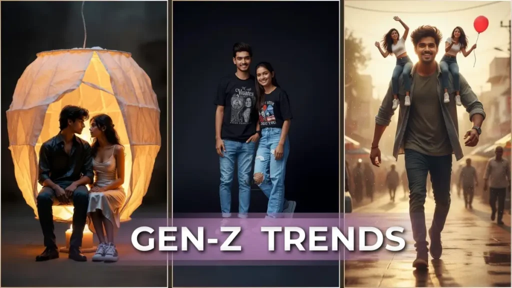 Best surreal prompts for couple in Cinematic Zoomer Style TRENDING Gemini prompt miniature in tiffin box Gen Z.