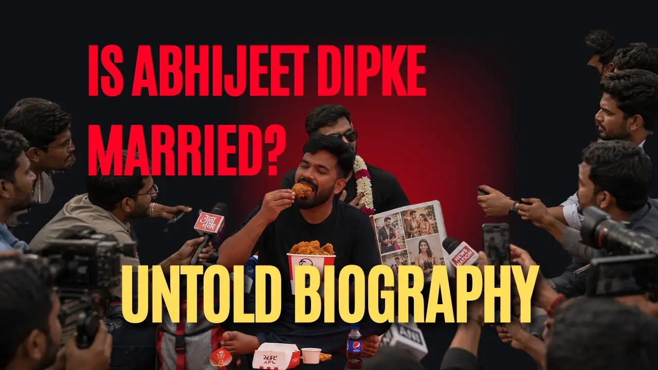 Is Abhijeet Dipke married with fresh media confirmation on his personal life amid Cockroach Janata Party untold biography Delhi protest controversy and bold fiery statements interview.  He is not? Abhijeet Dipke marriage