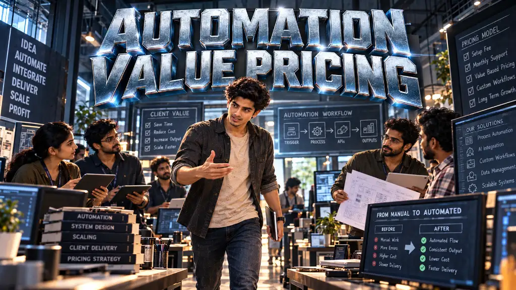 Freelancers and Small Agencies in India: AI Automation Services Pricing That Clients Accept