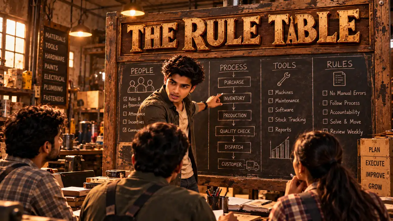 The decision table I use before a small business owner stops doing everything